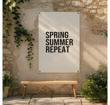Tuinposter | Spring Summer Repeat