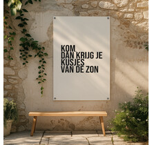 Tuinposter | Kusjes van de zon