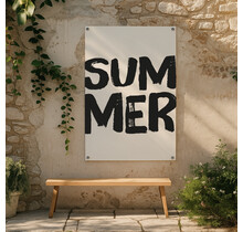 Tuinposter | Summer | Painted brush
