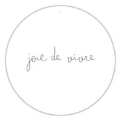 Roundie |  Muurcirkel | Joie de vivre