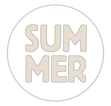 Roundie |  Muurcirkel | Summer