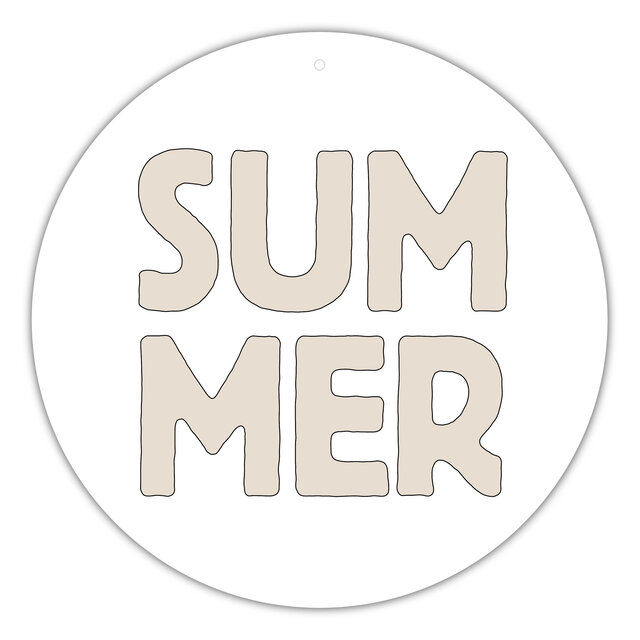 Roundie |  Muurcirkel | Summer