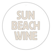 Roundie |  Muurcirkel | Sun beach wine