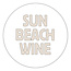 winkeltjevananne.nl  Roundie |  Muurcirkel | Sun beach wine