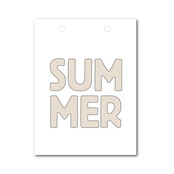 Vlaggetje | Voor je vlaggenlijn | Summer Beige