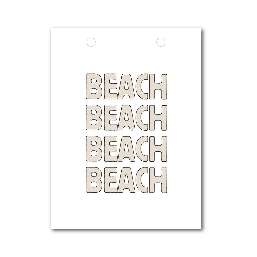 Vlaggetje | Voor je vlaggenlijn | Beach Beach