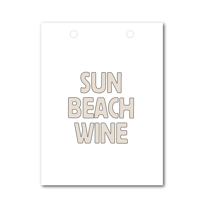 Vlaggetje | Voor je vlaggenlijn | Sun Beach Wine