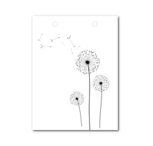 Vlaggetje | Voor je vlaggenlijn | Paardenbloemen