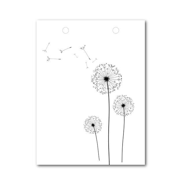 Vlaggetje | Voor je vlaggenlijn | Paardenbloemen