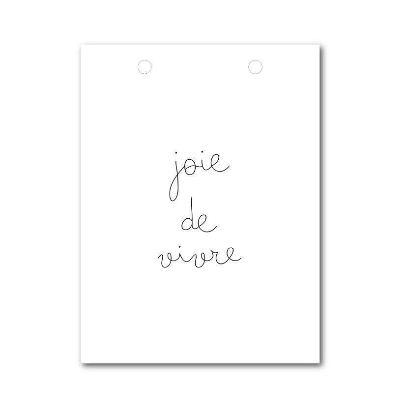 Vlaggetje | Voor je vlaggenlijn | Joie de vivre