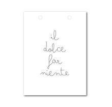 Vlaggetje | Voor je vlaggenlijn | Il dolce far niente