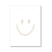 Vlaggetje | Voor je vlaggenlijn | Smile beige