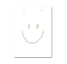 Vlaggetje | Voor je vlaggenlijn | Smile beige