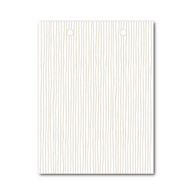 Vlaggetje | Voor je vlaggenlijn | Striped Beige