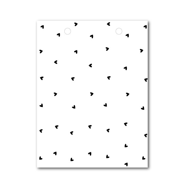 Vlaggetje | Voor je vlaggenlijn | Hartjes