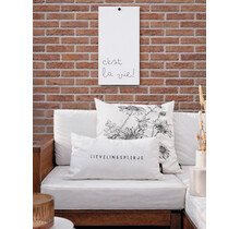 Muurplaat | C'est la vie