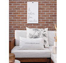 Muurplaat | Il dolce far niente