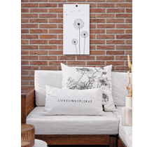 Muurplaat | Paardenbloemen