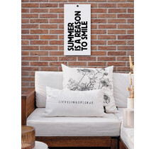 Muurplaat | Summer is a reason to smile