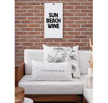 Muurplaat | Sun Beach Wine