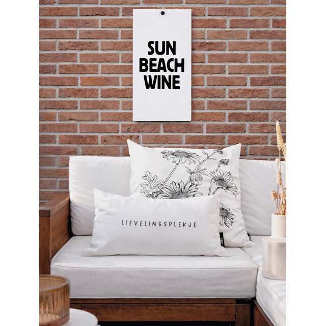 Muurplaat | Sun Beach Wine
