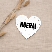 Hart kaartje | Hoera