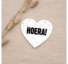Hart kaartje | Hoera