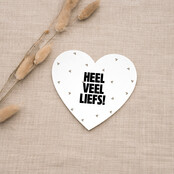 Hart kaartje | Heel veel liefs