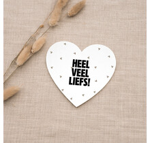 Hart kaartje | Heel veel liefs
