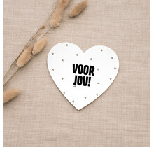 Hart kaartje | Voor jou