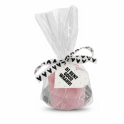 Hart kaars | Pink | Jij bent goud waard