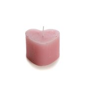 Hart kaars | Pink | Heel veel liefs