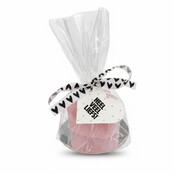 Hart kaars | Pink | Heel veel liefs