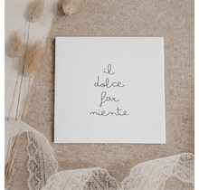 Oud Hollands tegeltje | 11 CM | Il dolce far niente