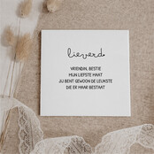 Oud Hollands tegeltje | 11 CM | Bestie Maat