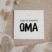 Oud Hollands tegeltje | 11 CM | Oma