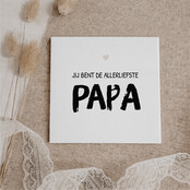 Oud Hollands tegeltje | 11 CM | Papa