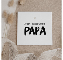 Oud Hollands tegeltje | 11 CM | Papa