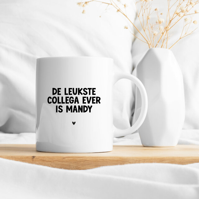 Gepersonaliseerde mok | Collega | Met naam naar keuze