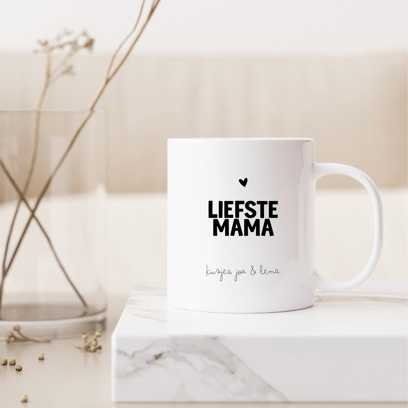 Gepersonaliseerde mok | Mama | Met naam naar keuze
