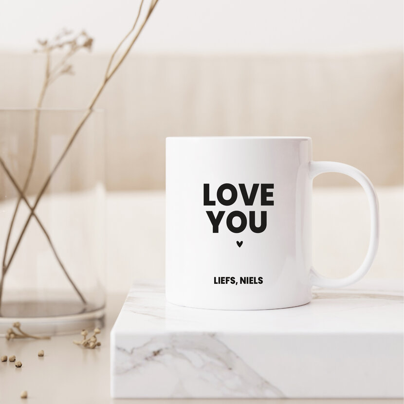 Gepersonaliseerde mok | Met naam | Valentijn