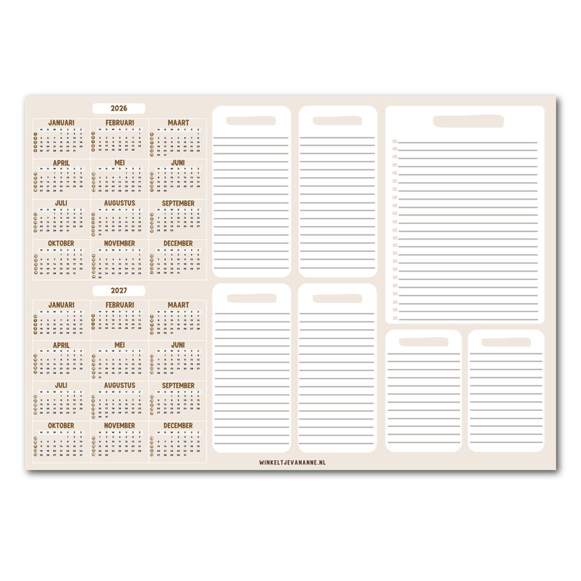 XXL | Bureau Onderlegger