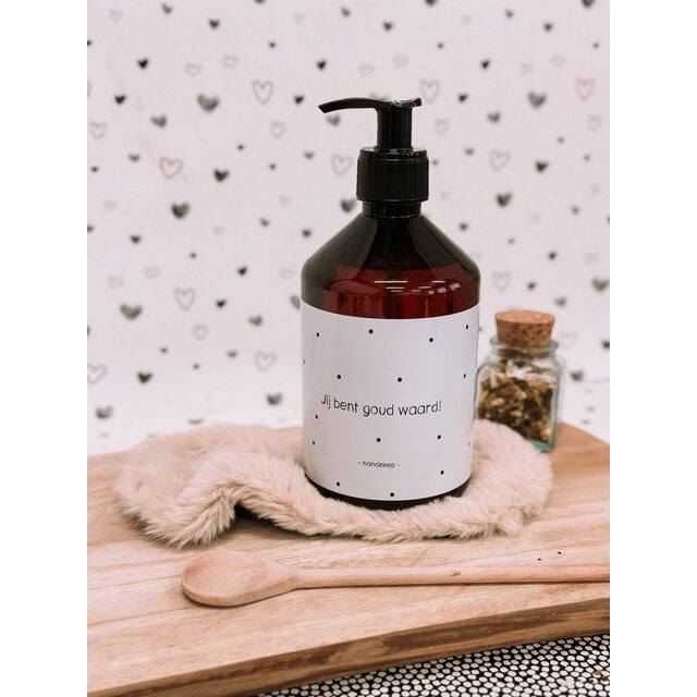 Luxe handzeep | Jij bent goud waard