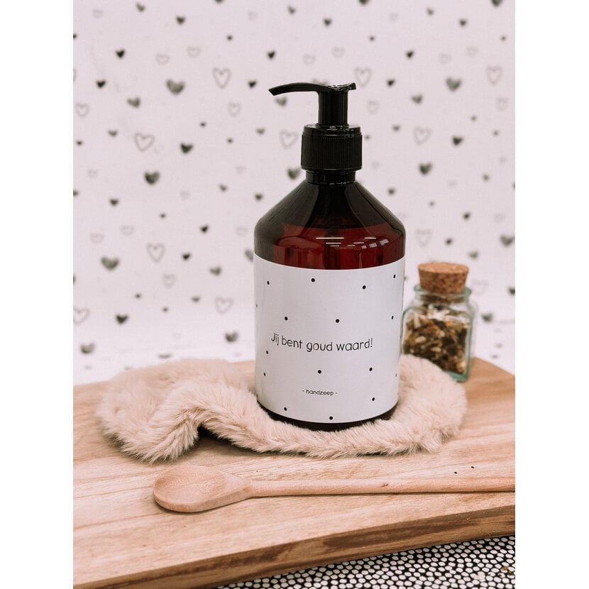 Luxe handzeep | Jij bent goud waard