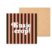 Kleurrijke tegel | 11 CM | Kusje erop!