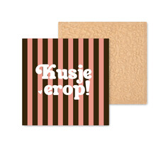 Kleurrijke tegel | 11 CM | Kusje erop!