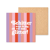 Kleurrijke tegel | 11 CM | Schitter