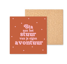 Kleurrijke tegel | 11 CM | Stuur Avontuur