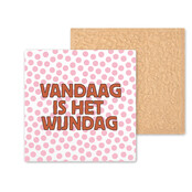 Kleurrijke tegel | 11 CM | Wijndag