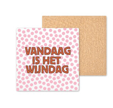 Kleurrijke tegel | 11 CM | Wijndag